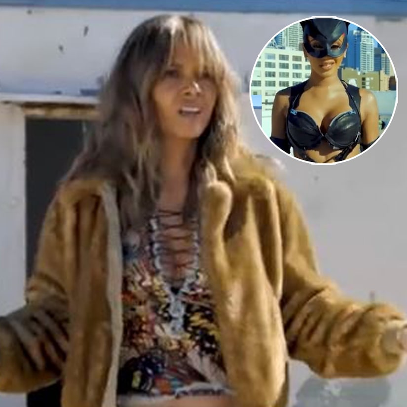 Halle Berry reacts to Sawetie's Iconic Catwoman Outfit