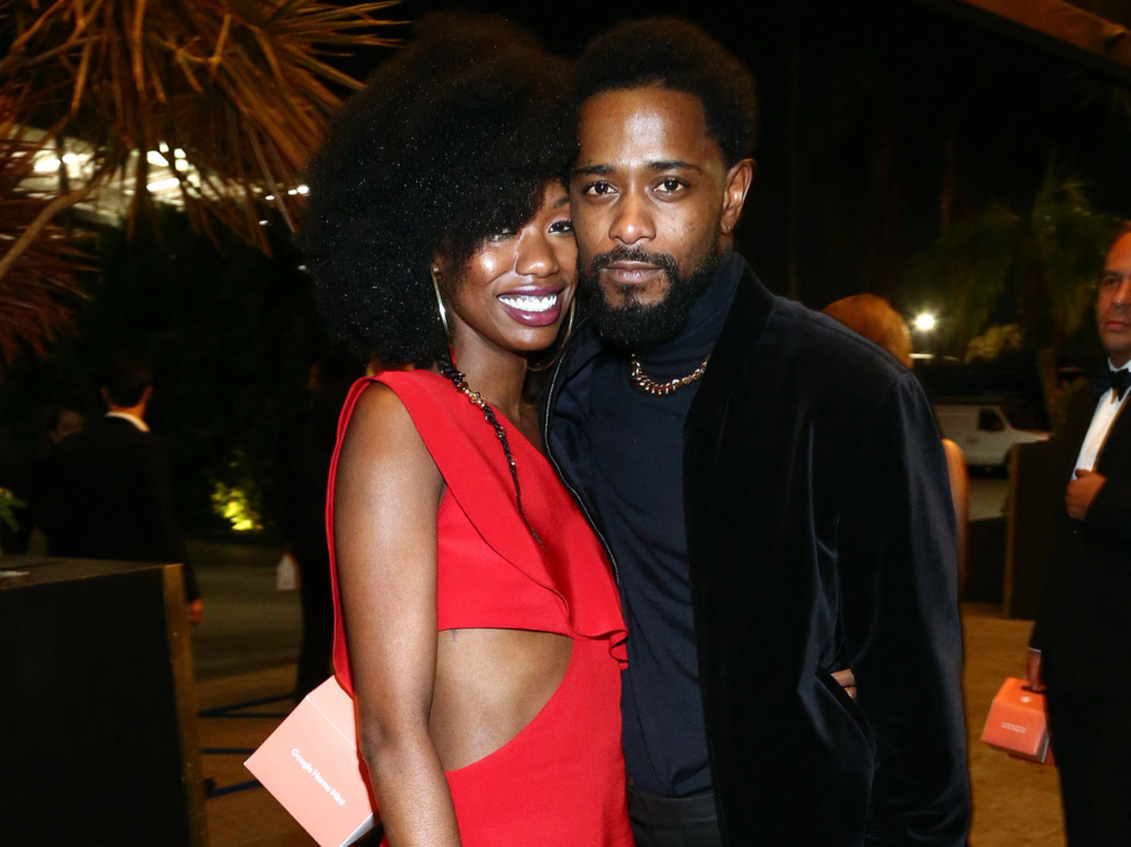 HOLLYWOOD, CA - SEPTEMBER 17: Xosha Roquemore and Lakeith Stanfield attend the Michael Che and Colin Jost's Emmys After Party presented by Google (captured on Google Pixel) at Hollywood Roosevelt Hotel on September 17, 2018 in Hollywood, California.