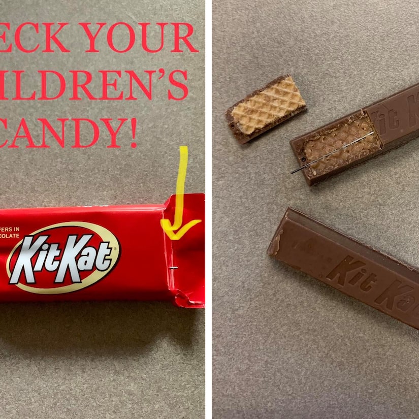 Ohio Child Discovers a Sewing Needle in Trick-or-Treat Candy