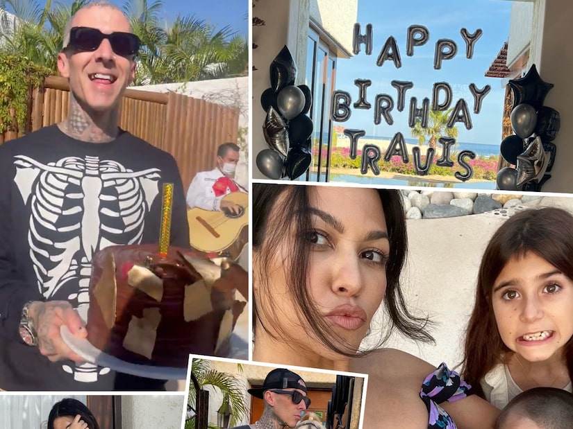 Kourtney Kardashian, a 'Dream Girl, gives Travis Barker his dream car for his birthday