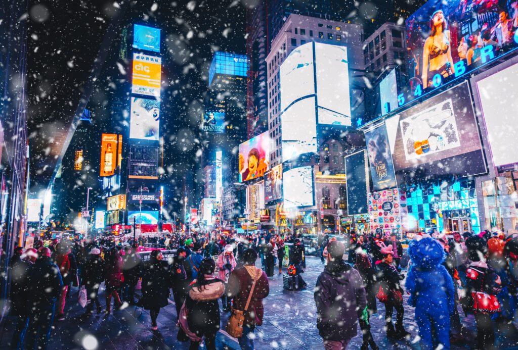 New Years Eve Celebration at Time Square in New York City.