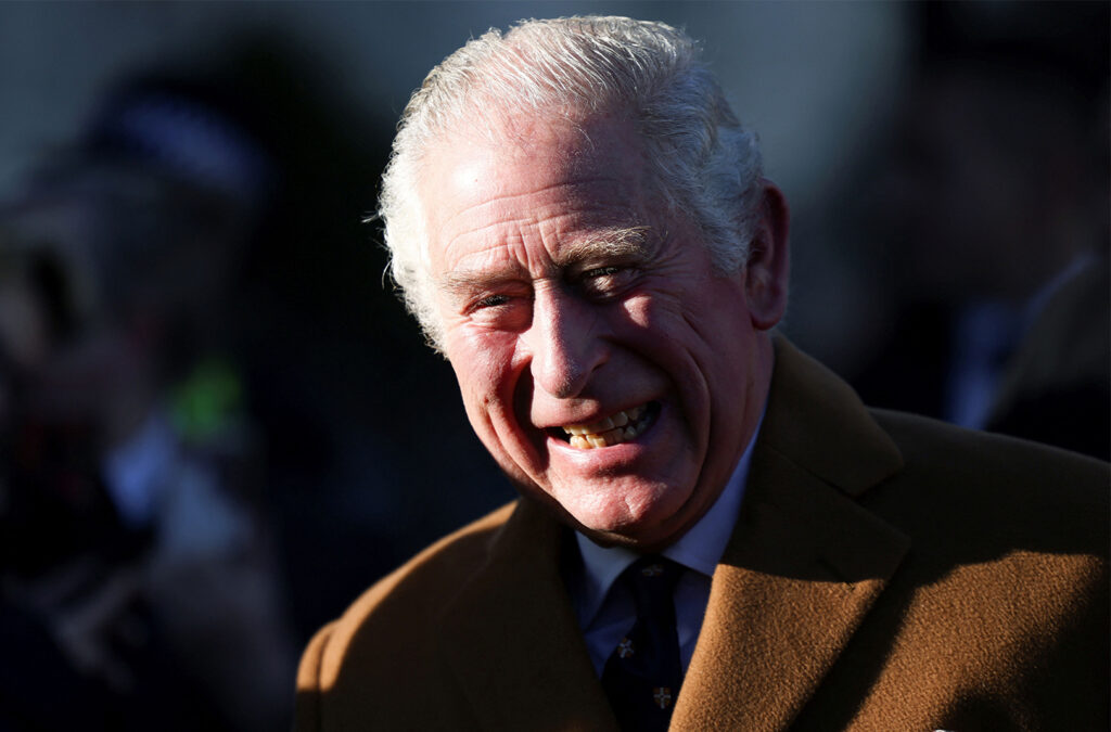 Prince Charles smiling