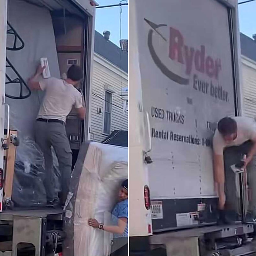 After refusing to release belongings, 'Scam Movers' lock customer in back of truck