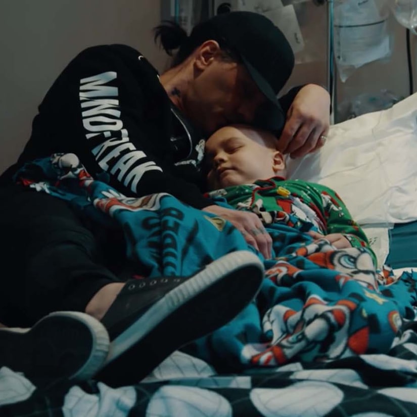 Criss Angel announces that 7-year-old son's cancer is under control in an emotional video