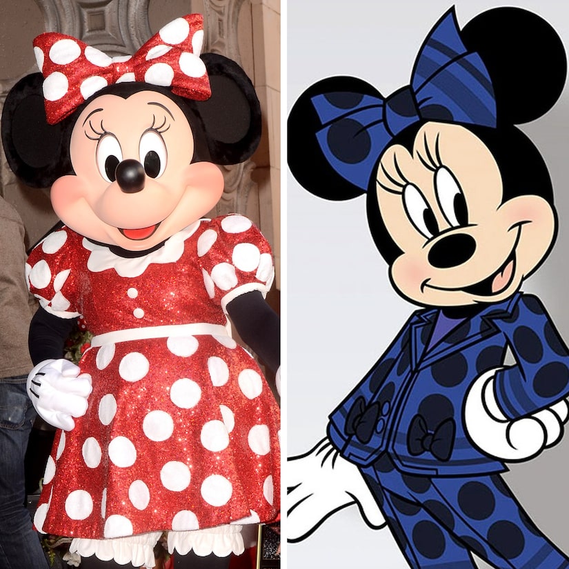 Minnie Mouse Ditches Her Signature Polka Dot Dress For a Stella McCartney Pantsuit