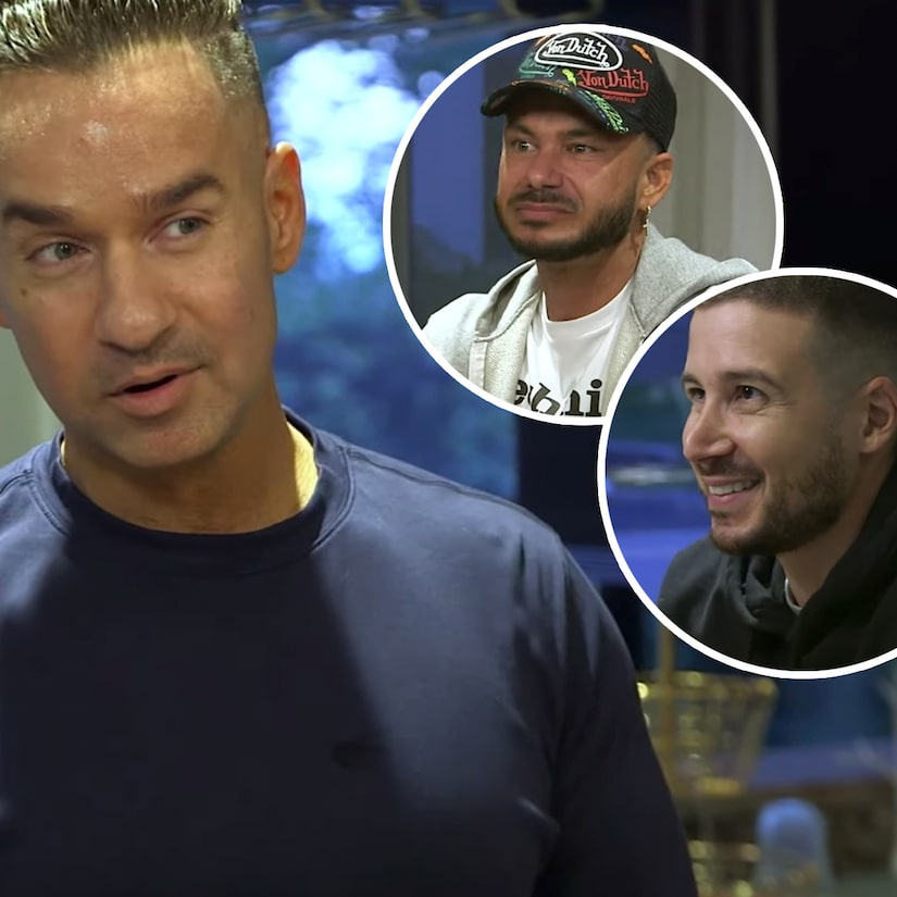 After being re-baptized at Jersey Shore Family Vacation, The Situation chooses his own godfather (Exclusive).