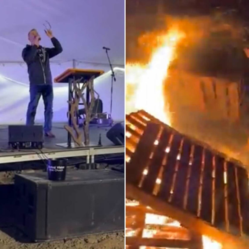 Public Book Burning by Pastor Greg Locke of 'Demonic' Workes Like Harry Potter or Twilight