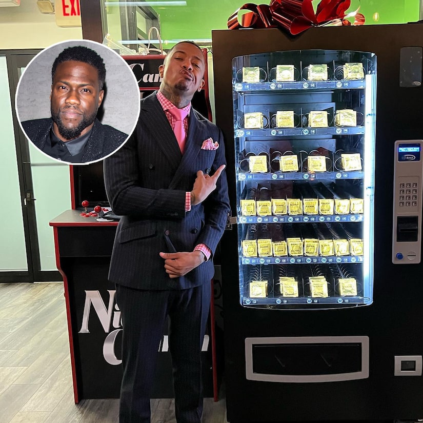 Nick Cannon Said Kevin Hart Caused Him Baby Mama Drama With Condom Vending Machine Gift