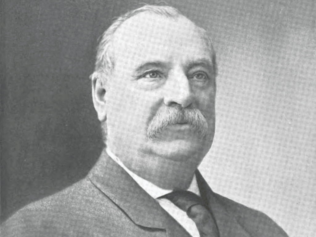 Portrait photograph of Grover Cleveland