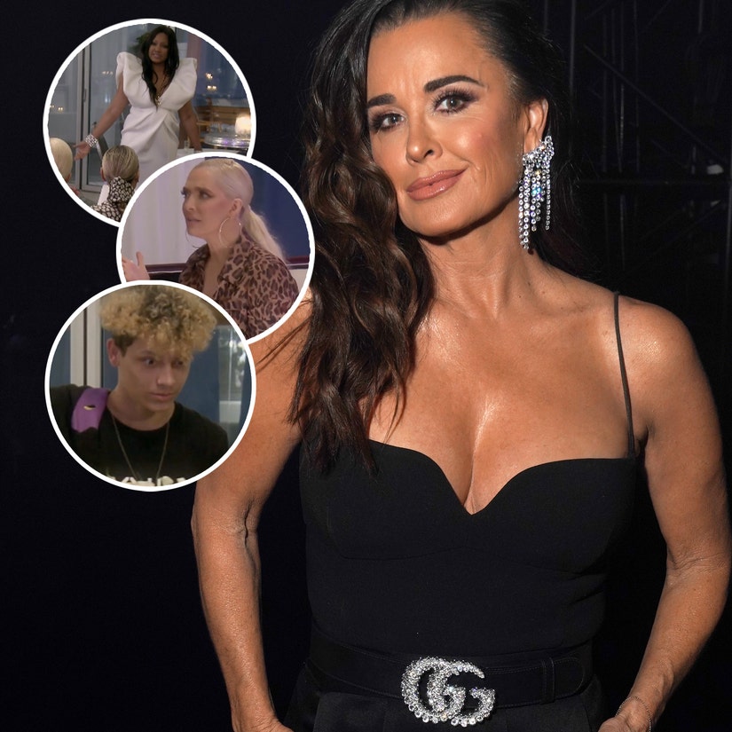 Kyle Richards Responds to Backlash Over Her Reaction to Erika Cursing Out Garcelle's Teen Son