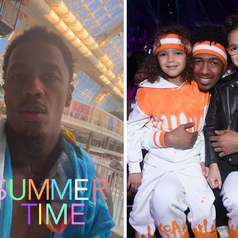 Nick Cannon Rents Out Waterpark for 11-Year-Old Twins He Shares with Mariah Carey
