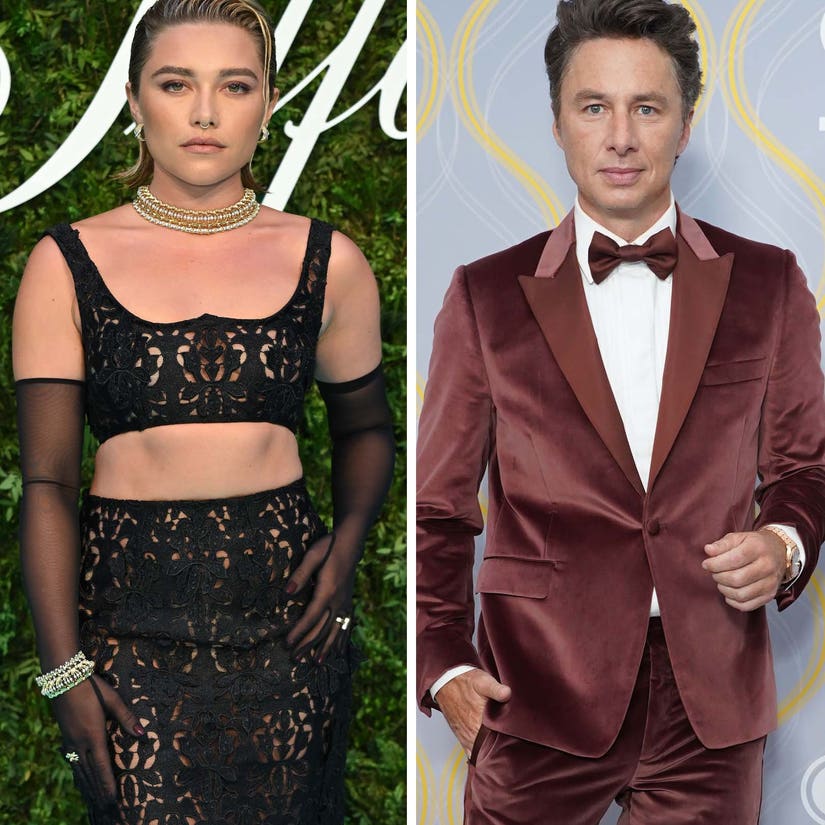 Florence Pugh Confirms Zach Braff Split