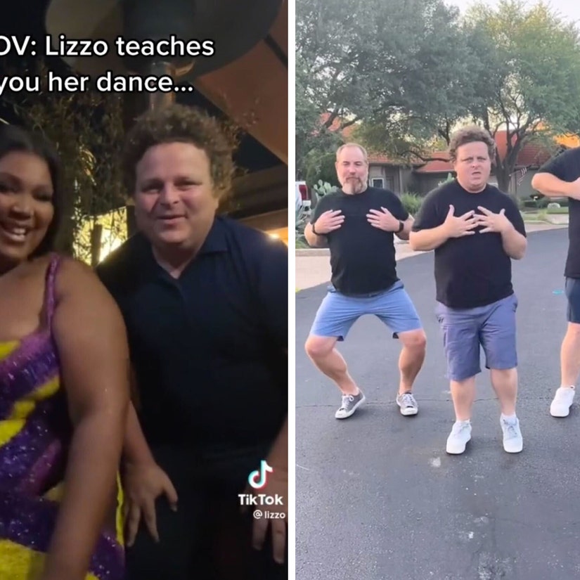 Lizzo Teaches Sandlot's Patrick Renna 'About Damn Time' Viral TikTok Dance -- Watch the Hilarious Footage!