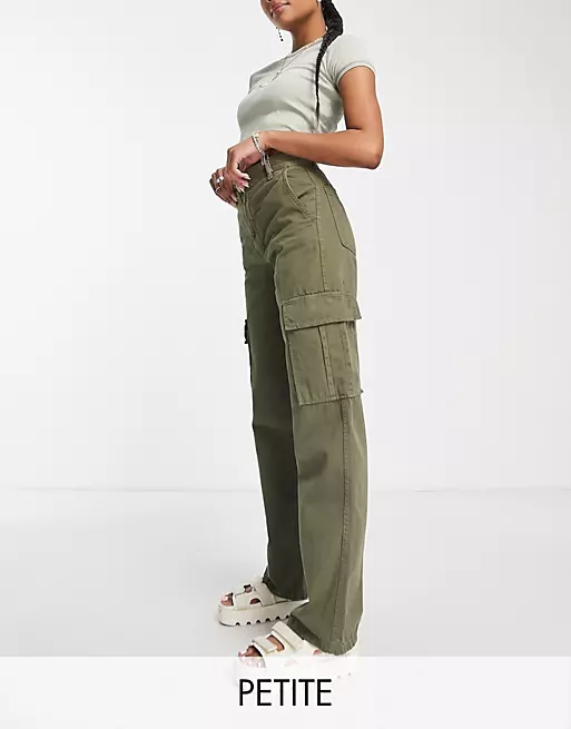 A odel wears ASOS Carbo pants