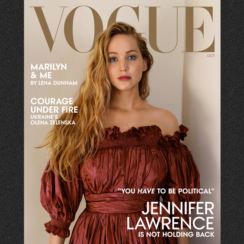 Jennifer Lawrence Reveals Baby Name and Sex In Vogue Cover Story