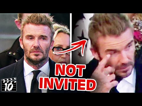 david beckham queen funeral