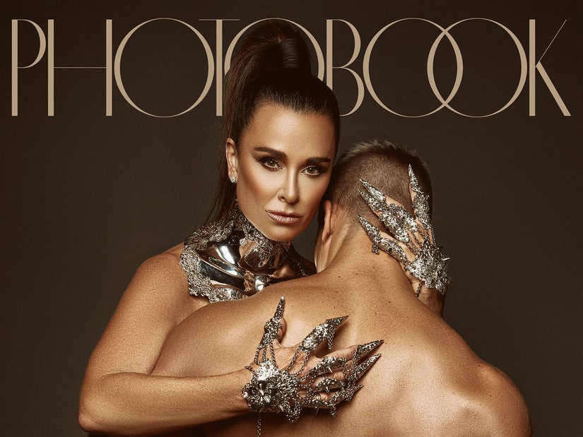 Kyle Richards Straddles Nude Male Model In New Photoshoot -- Here's What Mauricio Thinks!