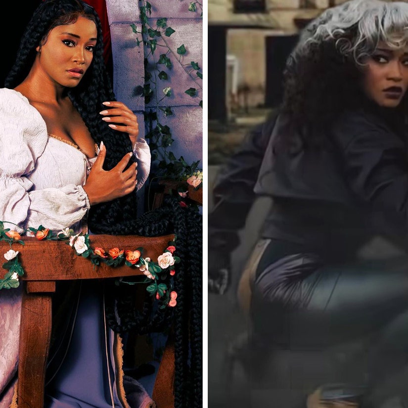 Keke Palmer Transforms Into Both Rogue and Rapunzel for Halloween