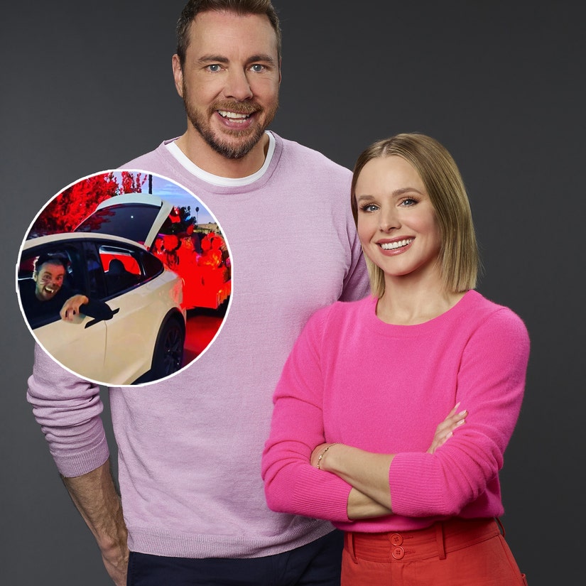 Kristen Bell Reveals Husband Dax Shepard Made a Haunted Hayride For Neighborhood Kids