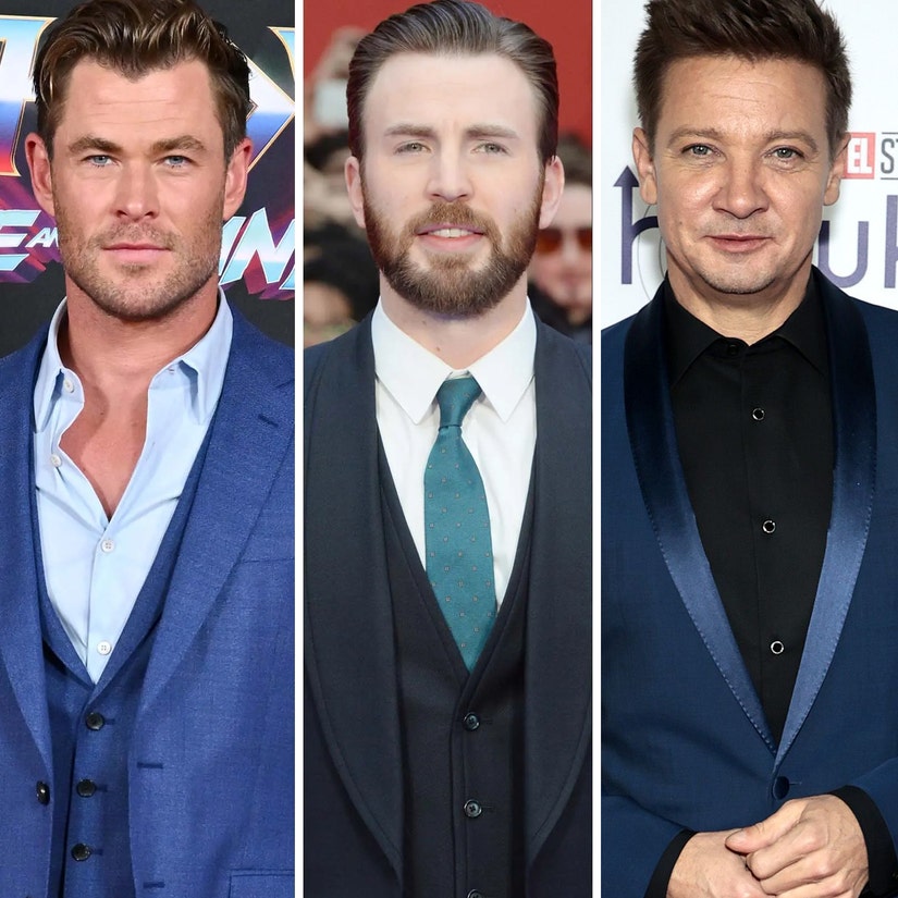 How Chris Hemsworth and Avengers Castmates Teased Chris Evans For Sexiest Man Alive Cover