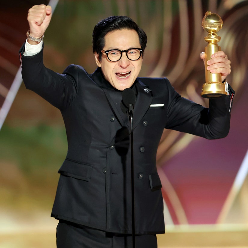 Ke Huy Quan Wins Golden Globe, Thanks Spielberg In Emotional Speech for 'First Opportunity'