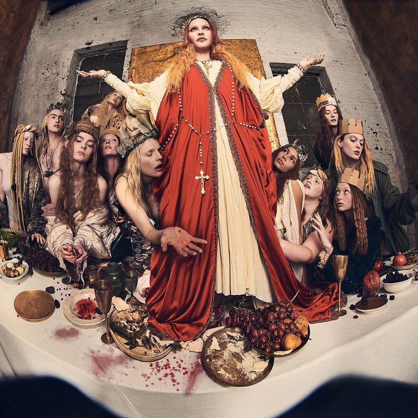 Madonna Appears as Virgin Mary, Recreates Last Supper for Vanity Fair Icons Issue