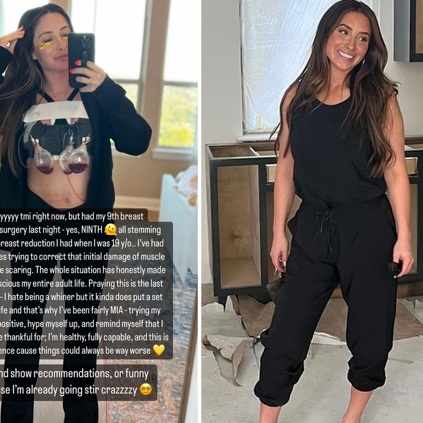 Bristol Palin Reveals Post-Op Photo Following Ninth Breast Reconstruction Surgery