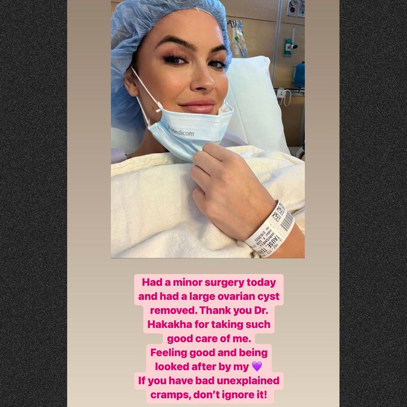 Chrishell Stause Reveals She Underwent Surgery to Remove Ovarian Cyst