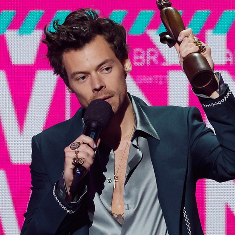 Harry Styles Dedicates BRIT Award to Female Artists Not Nominated, 'Well Aware of My Privilege'