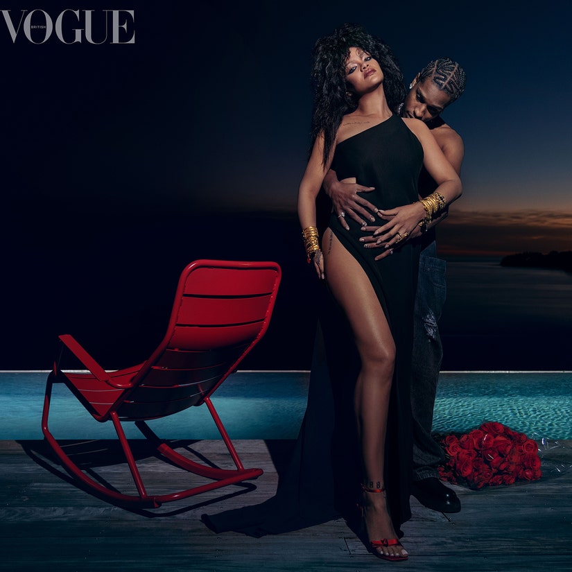 Rihanna, Baby and A$AP Rocky Cover British Vogue -- See the Stunning Photos!