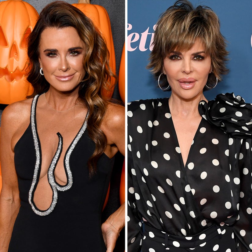 Kyle Richards On Where She Stands with Lisa Rinna After Her RHOBH Exit