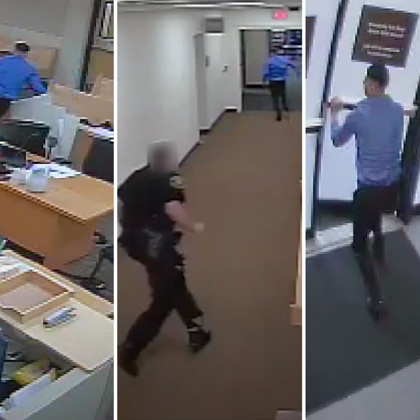 Shocking Video Shows Oregon Murder Suspect Flee Court Before Two-Hour Manhunt: Police