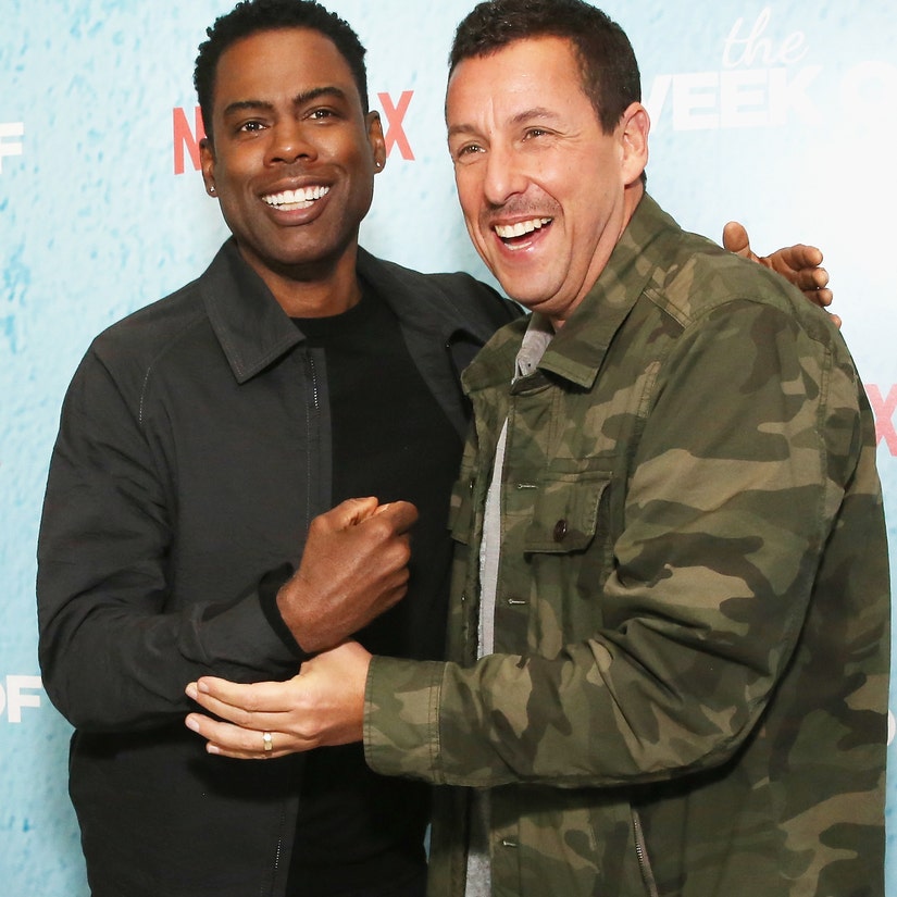 Adam Sandler Reacts to Chris Rock Special 'Selective Outrage'