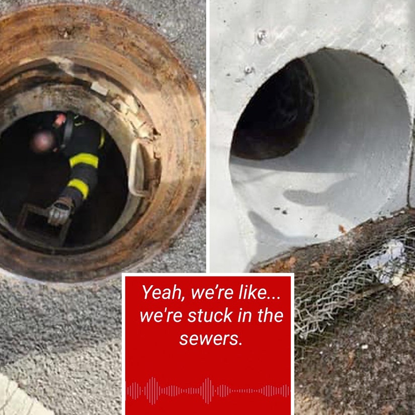 Hear 'Frantic' 9-1-1 Call from Kids 'Stuck In the Sewers' In NYC: 'You're Stuck Where?!'