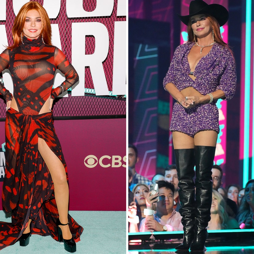 Shania Twain Stands By CMT Awards Fashion: 'Life's Too Short to Wear Boring Clothes!'