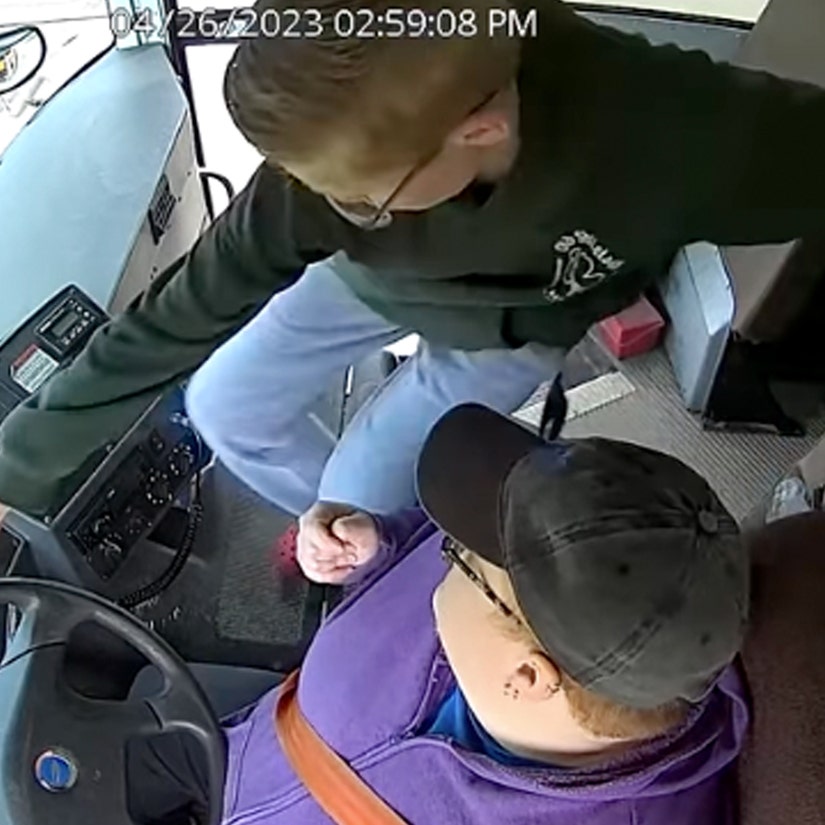 Moment 'Hero' Michigan Boy Grabbed School Bus Wheel After Driver Passed Out