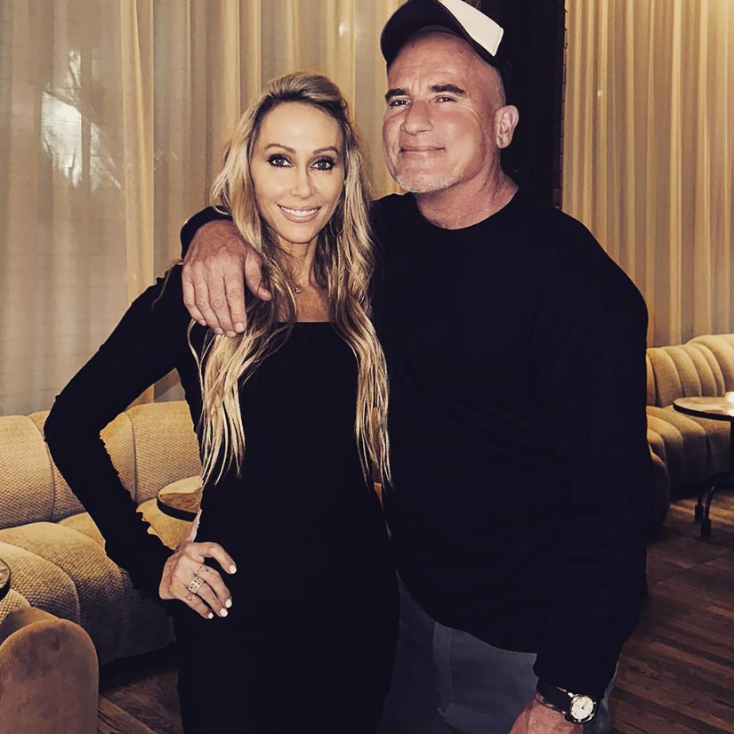 Miley Cyrus' Mom Tish Cyrus Engaged to Prison Break's Dominic Purcell, Shows Off Ring