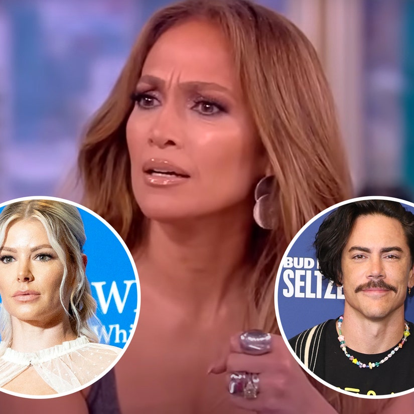 Jennifer Lopez Weighs In on Scandoval on The View