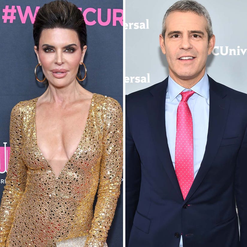 Lisa Rinna Doesn't Agree with Andy Cohen's Claims About Her RHOBH Exit