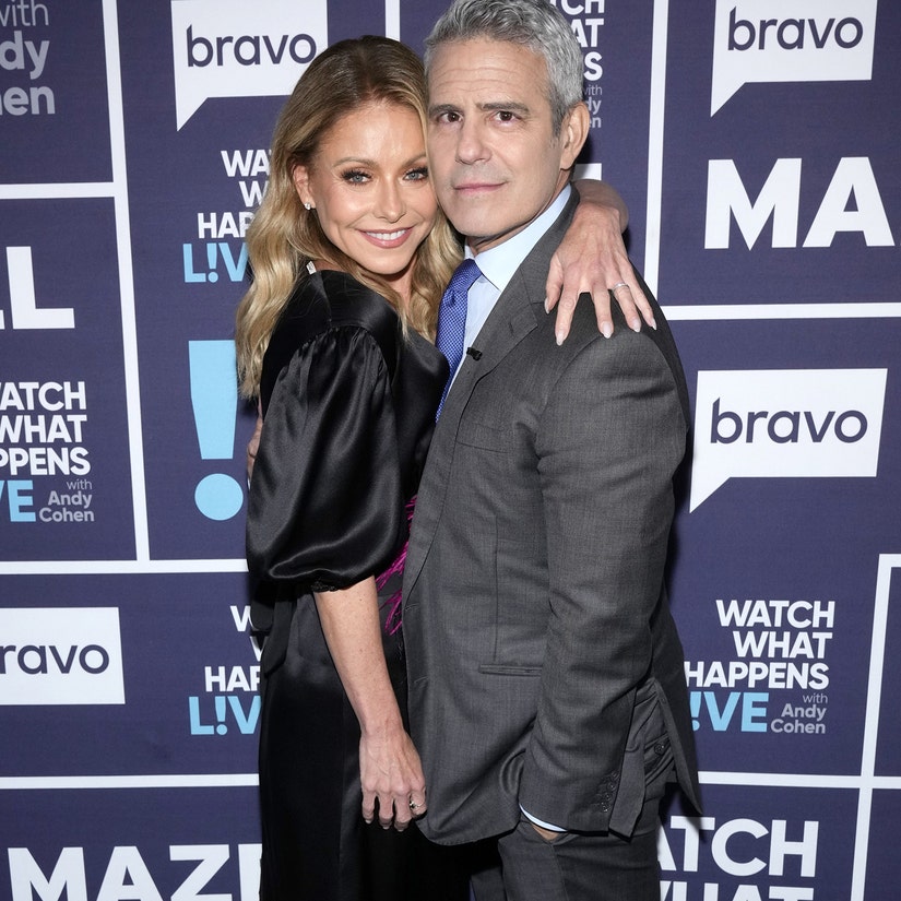 Andy Cohen Once Sent Kelly Ripa a Dude's D--- Pic While She Was at Work