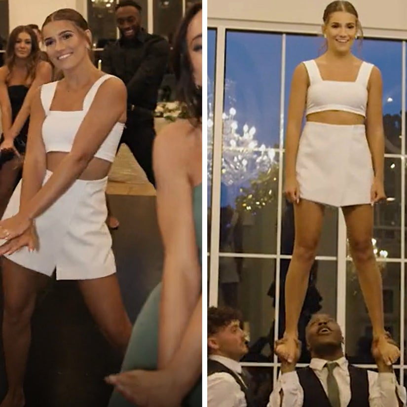 'Cheer' Star Morgan Simianer and Friends Perform Epic Cheer Routine at Her Wedding