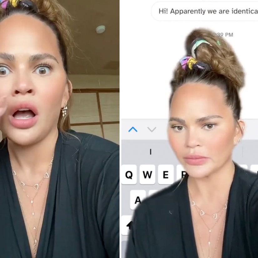 Chrissy Teigen 'Spiraling' After DNA Test Matches Her with Identical Twin