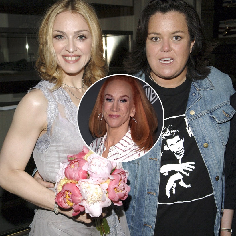 Rosie O'Donnell Shares Madonna Health Update After Hospitalization, Kathy Griffin Defends Singer