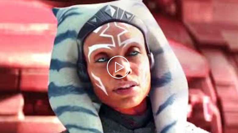 AHSOKA Ahsoka Fights Droids Trailer (2023) Rosario Dawson