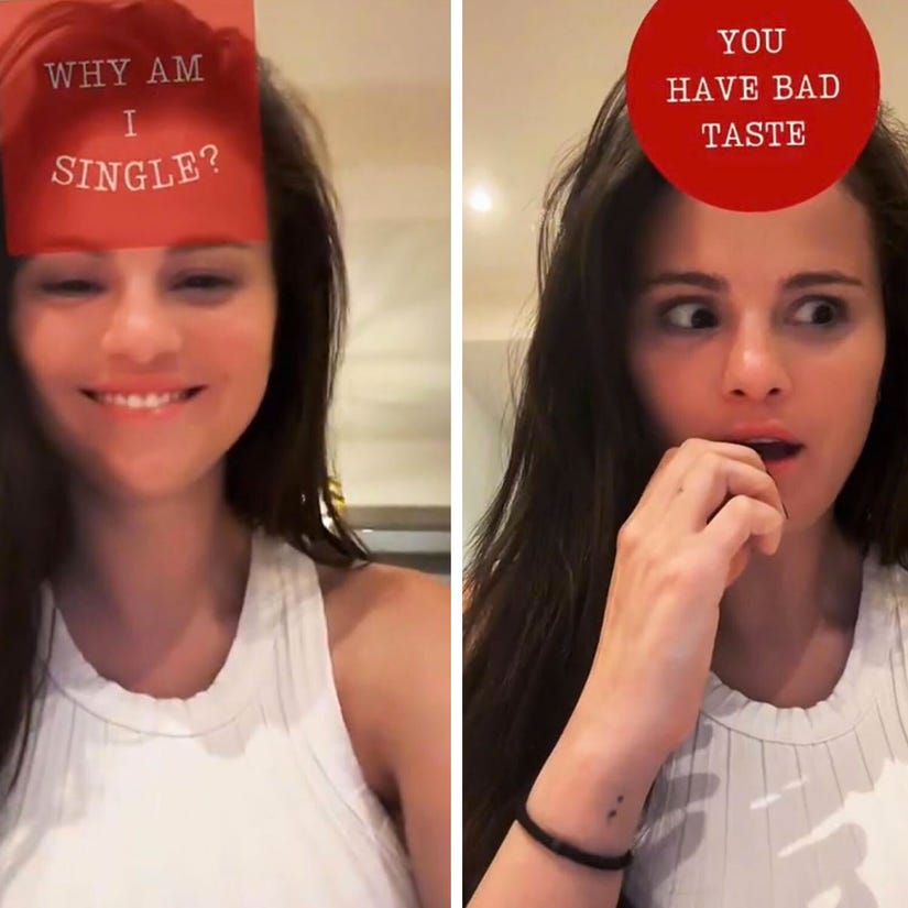 Selena Gomez Is Told By TikTok Why She's Single and She's Not Impressed