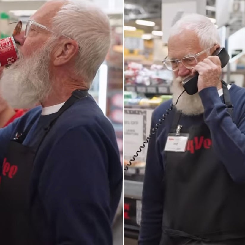 David Letterman Picks Up Shift at Iowa Grocery Store Following Lana Del Rey's Waffle House Gig