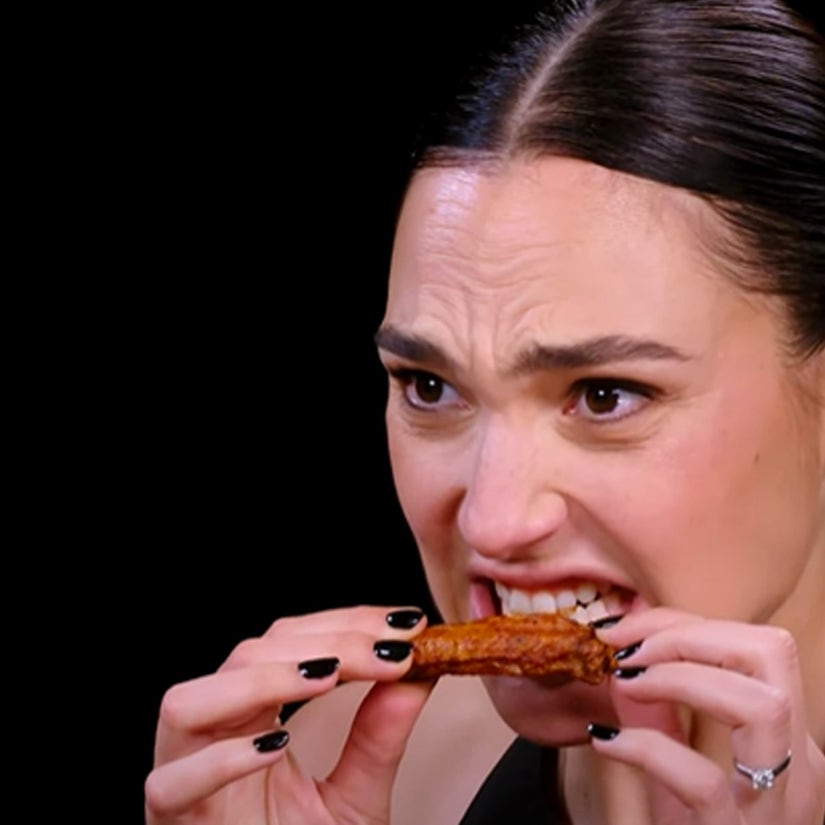 Gal Gadot Spits Before Going 'Non-Verbal' After Eating Spicy Wings on Hot Ones