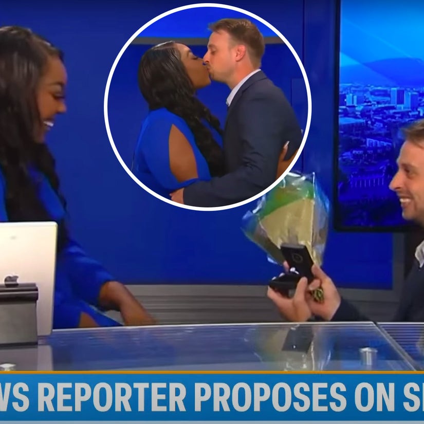 Local News Reporter Surprised With Proposal in Studio