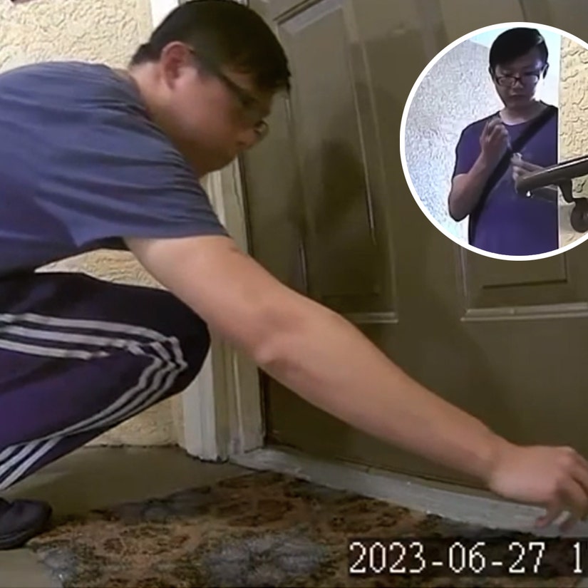 Man Accused of Injecting 'Chemical Agent' Under Neighbor's Door Caught on Hidden Camera Footage