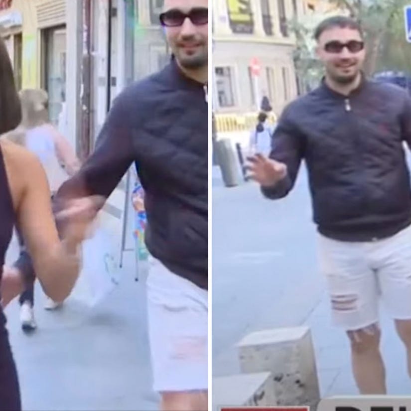 Madrid Man Arrested After Touching Reporter During Live Broadcast
